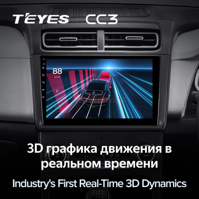 Штатная магнитола Teyes CC3 6/128 Hyundai Creta 2 2021+ (глянец) F2