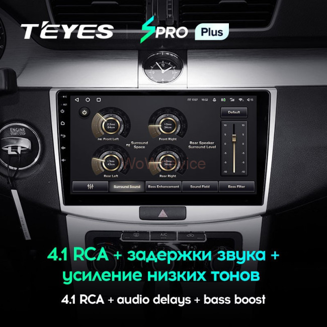Штатная магнитола Teyes SPRO Plus 3/32 Volkswagen Passat 7 B7 (2010-2015)