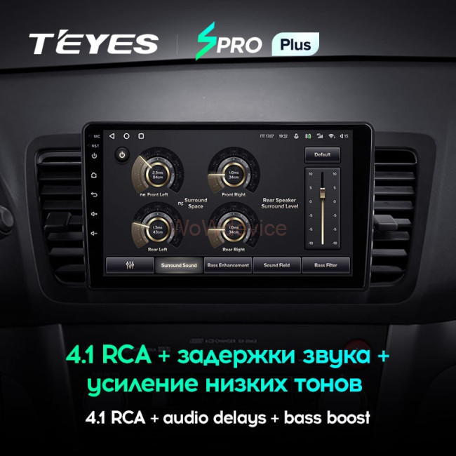 Штатная магнитола Teyes SPRO Plus 4/64 Subaru Outback 3 (2003-2009)