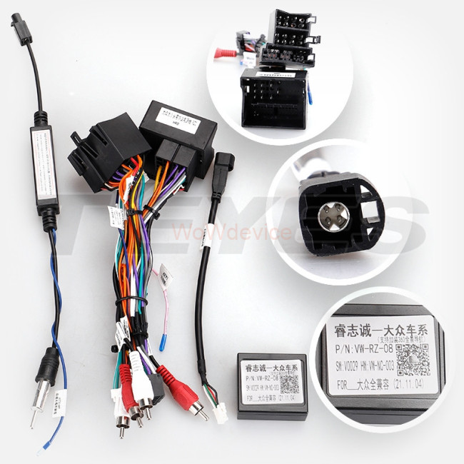 Установочный комплект Teyes для Volkswagen Bora / Golf 6 / Passat / Scirocco / Sharan / Touran For Skoda Octavia / Fabia 2 10 дюймов