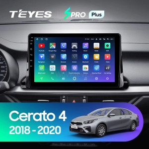 Штатная магнитола Teyes SPRO Plus 4/64 Kia Cerato 4 (2018-2021)