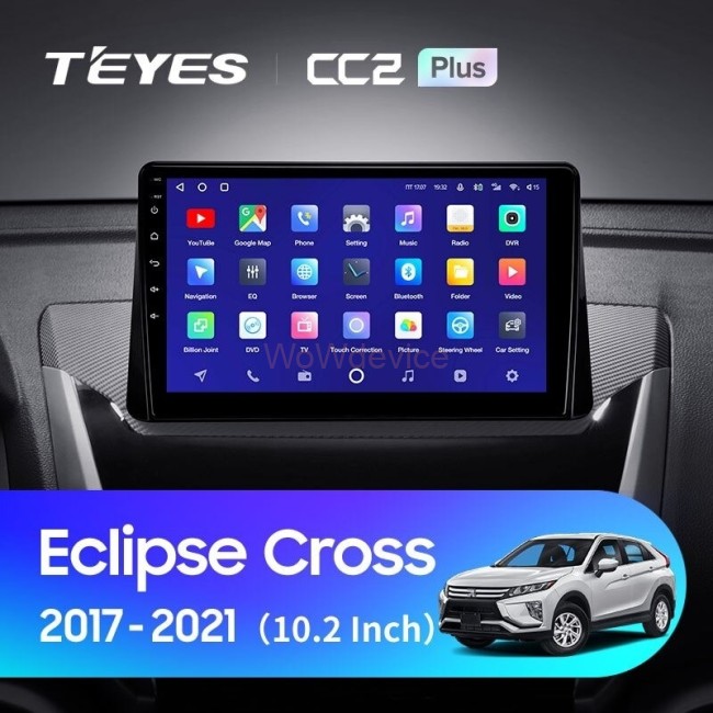 Штатная магнитола Teyes CC2 Plus 3/32 Mitsubishi Eclipse Cross 1 (2017-2021) F1 Штатная магнитола Teyes CC2 Plus 3/32 Mitsubishi Eclipse Cross 1 (2017-2021) F1