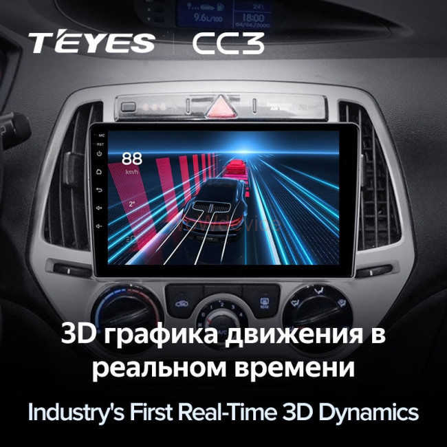 Штатная магнитола Teyes CC3L 4/32 Hyundai i20 2 (2012-2014)