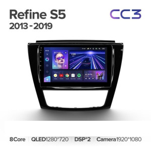Штатная магнитола Teyes CC3 360 6/128 JAC Refine S5 (2013-2019)