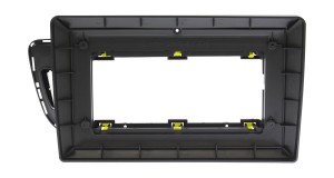 Рамка магнитолы 10.2" (цв.Черный) для AUDI Q5 2008-2017 Левый руль