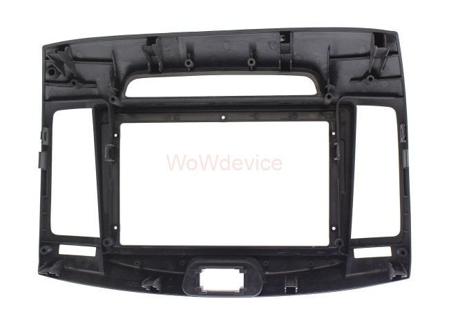 Рамка магнитолы 9.0" (цв.Черный) для HYUNDAI Elantra (HD), Avante (HD) 2006-2010 Левый руль