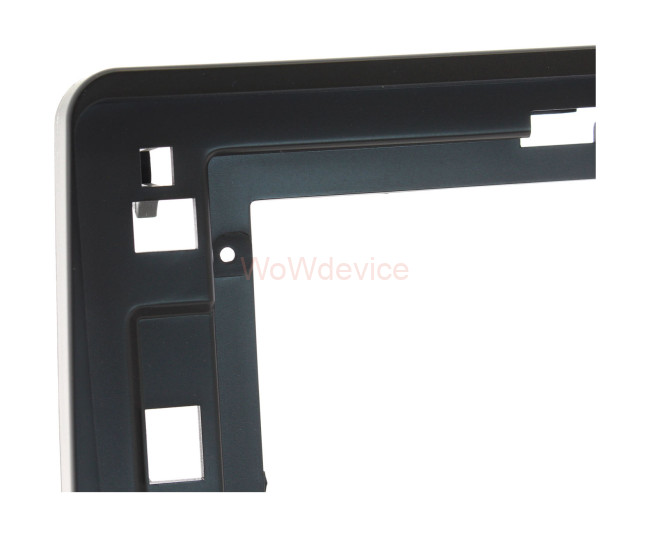 Рамка магнитолы 10.2" (цв.Черный) для RENAULT Duster 2019+