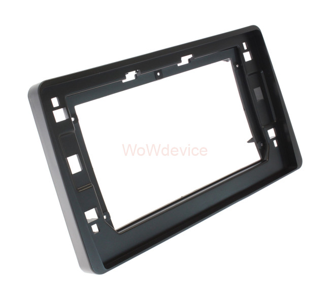 Рамка магнитолы 10.2" (цв.Черный) для RENAULT Duster 2019+