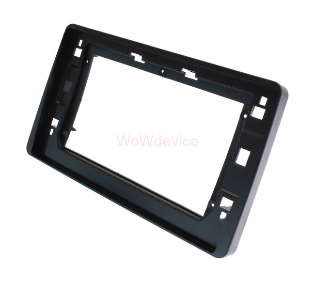 Рамка магнитолы 10.2" (цв.Черный) для RENAULT Duster 2019+