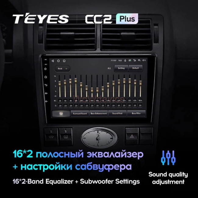 Штатная магнитола Teyes CC2L Plus 1/16 Ford Mondeo 3 (2000-2007) F1 Штатная магнитола Teyes CC2L Plus 1/16 Ford Mondeo 3 (2000-2007) F1
