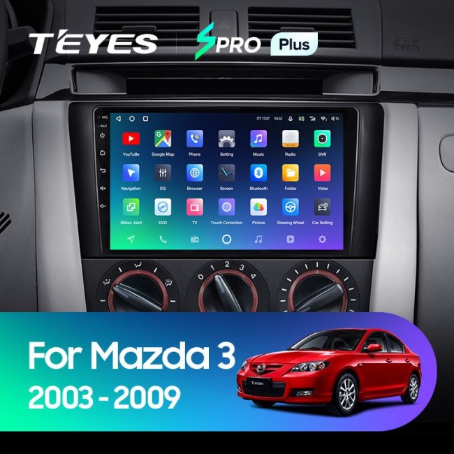 Штатная магнитола Teyes SPRO Plus 3/32 Mazda 3 1 BK (2003-2009)