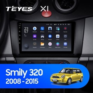 Штатная магнитола Teyes X1 4G 2/32 Lifan Smily 320 (2008-2015)