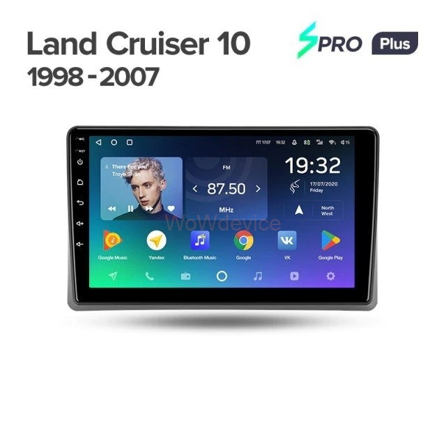 Штатная магнитола Teyes SPRO Plus 6/128 Toyota Land Cruiser 10 J100 100 (1998-2007) Штатная магнитола Teyes SPRO Plus 6/128 Toyota Land Cruiser 10 J100 100 (1998-2007)