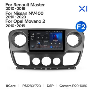 Штатная магнитола Teyes X1 4G 2/32 Nissan NV400 (2010-2020) (F2)