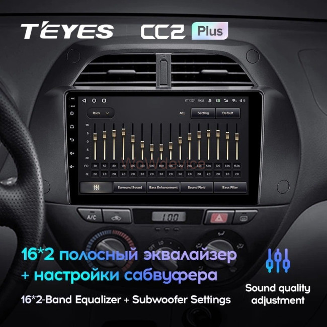 Штатная магнитола Teyes CC2 Plus 3/32 Toyota RAV4 2 CA20 (2000-2003)