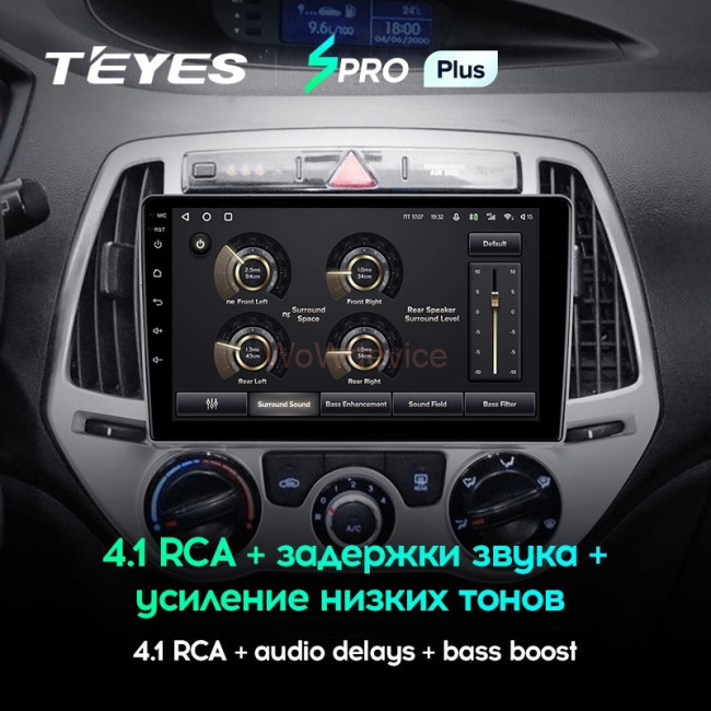 Штатная магнитола Teyes SPRO Plus 4/32 Hyundai i20 2 (2012-2014)