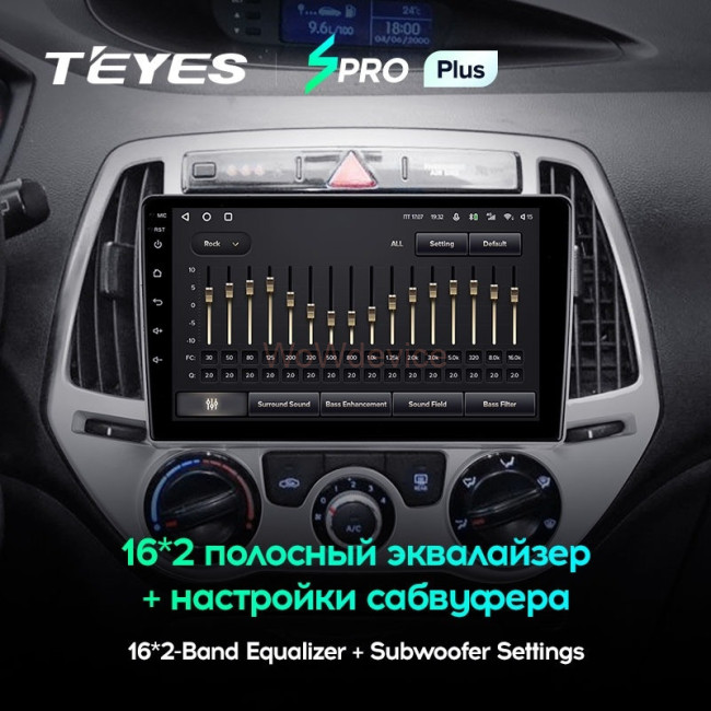 Штатная магнитола Teyes SPRO Plus 4/32 Hyundai i20 2 (2012-2014)