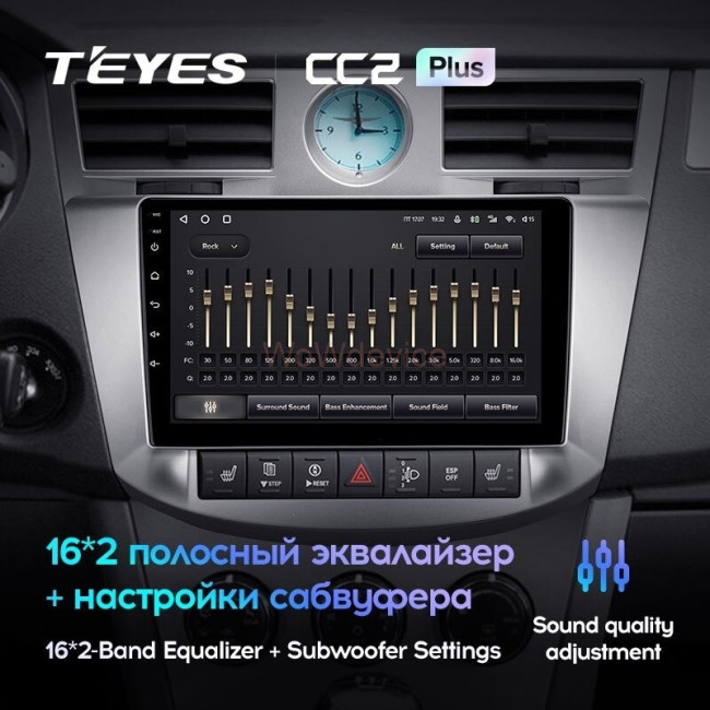 Штатная магнитола Teyes CC2L Plus 2/32 Chrysler Sebring 3 JS (2006-2010)