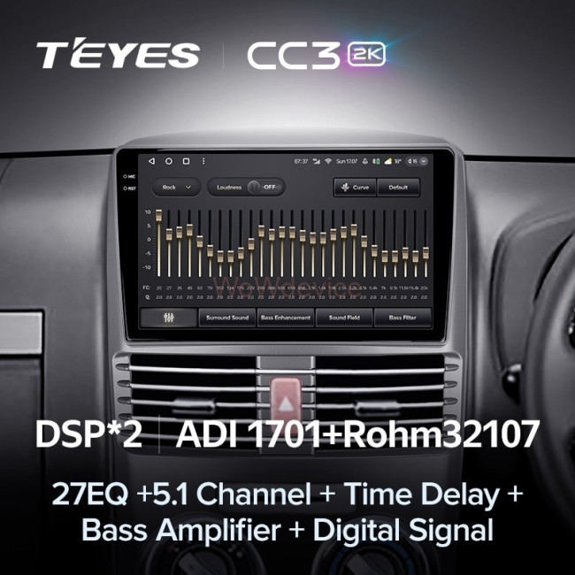 Штатная магнитола Teyes CC3 2K 4/64 Toyota Rush (2015-2018) Правый руль Штатная магнитола Teyes CC3 2K 4/64 Toyota Rush (2015-2018) Правый руль