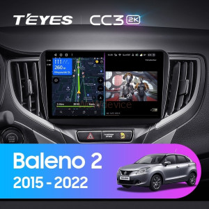 Штатная магнитола Teyes CC3 2K 4/64 Suzuki Baleno 2 (2015-2022)