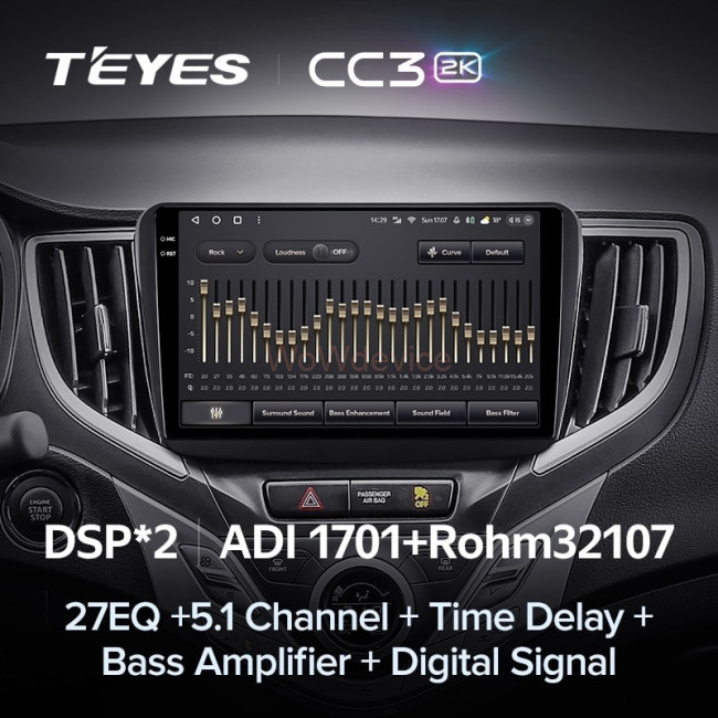 Штатная магнитола Teyes CC3 2K 4/64 Suzuki Baleno 2 (2015-2022) Штатная магнитола Teyes CC3 2K 4/64 Suzuki Baleno 2 (2015-2022)