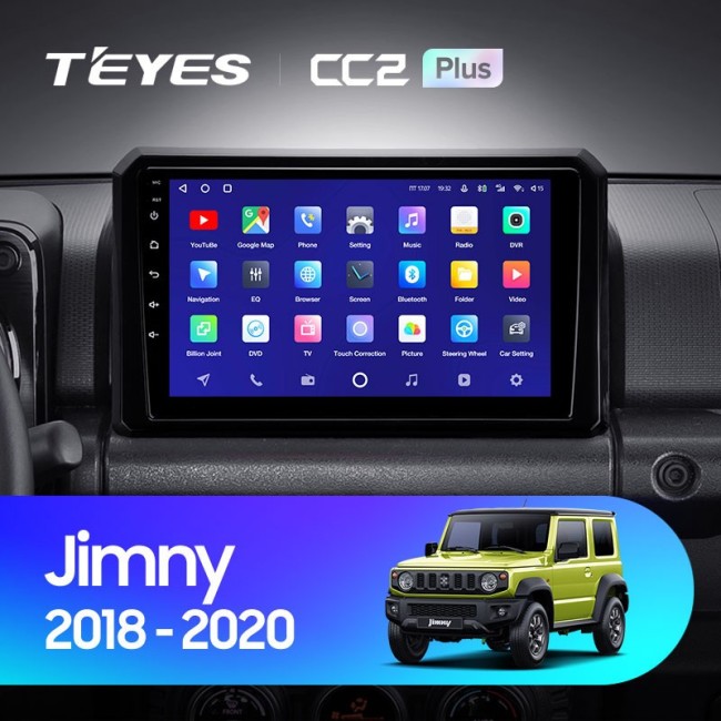 Штатная магнитола Teyes CC2 Plus 3/32 Suzuki Jimny JB64 (2018-2020)