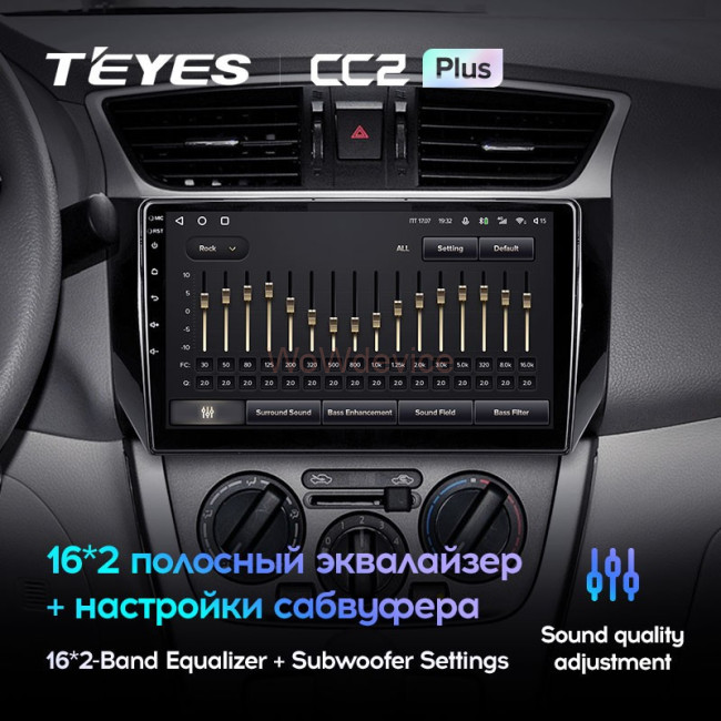 Штатная магнитола Teyes CC2 Plus 4/64 Nissan Sentra B17 (2012-2017)