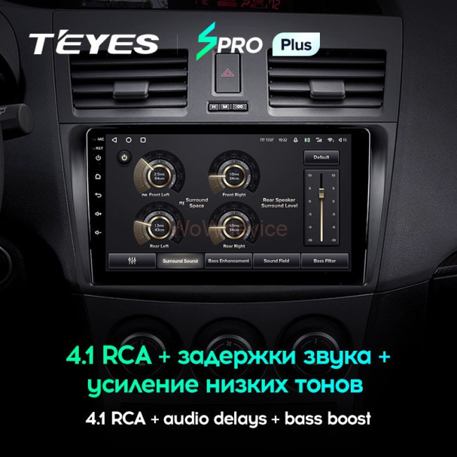Штатная магнитола Teyes SPRO Plus 3/32 Mazda 3 2 (2009-2013)