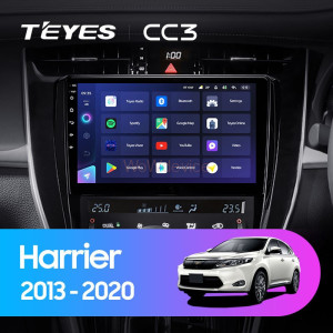 Штатная магнитола Teyes CC3L 4/32 Toyota Harrier XU60 (2013-2017)