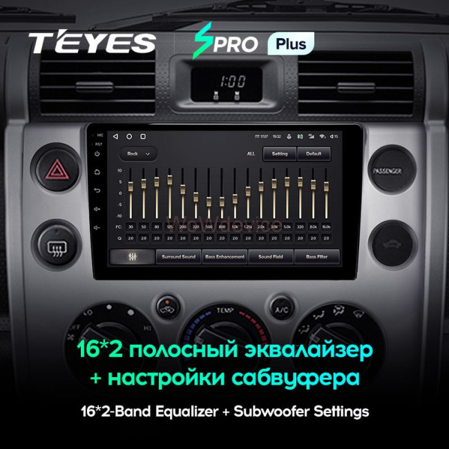 Штатная магнитола Teyes SPRO Plus 6/128 Toyota FJ Cruiser J15 (2006-2020) Штатная магнитола Teyes SPRO Plus 6/128 Toyota FJ Cruiser J15 (2006-2020)