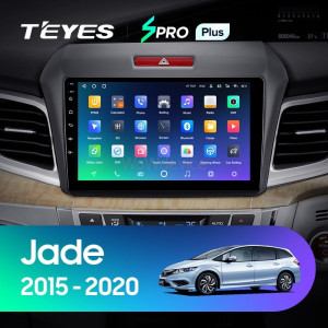 Штатная магнитола Teyes SPRO Plus 4/32 Honda Jade (2015-2020) Правый руль