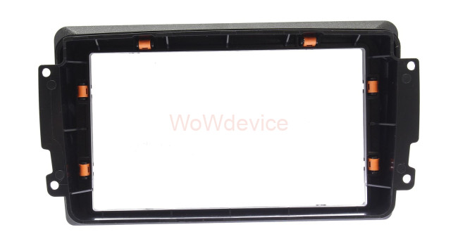 Рамка магнитолы 9.0" (цв.Черный) для MERCEDES-BENZ C-klasse (W203) 2000-2004; CLK-klasse (W209) 2002-2005; G-klasse (W463) 1998-2006; Viano (W639) 2003-2006; Vito (W639) 2003-2006