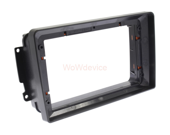 Рамка магнитолы 9.0" (цв.Черный) для MERCEDES-BENZ C-klasse (W203) 2000-2004; CLK-klasse (W209) 2002-2005; G-klasse (W463) 1998-2006; Viano (W639) 2003-2006; Vito (W639) 2003-2006