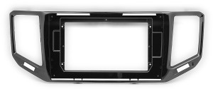 Рамка магнитолы 10.2" (цв.Глянцевый Черный) для VOLKSWAGEN Teramont 2017+ Рынок Китая