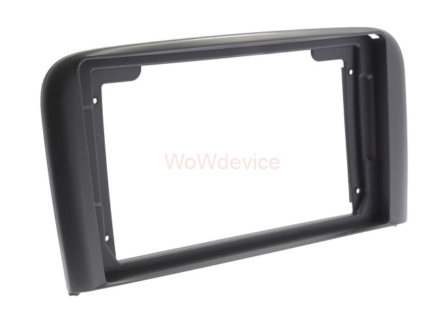 Рамка магнитолы 9.0" (цв.Черный) для VOLVO S80 1999-2005 Рамка магнитолы 9.0" (цв.Черный) для VOLVO S80 1999-2005