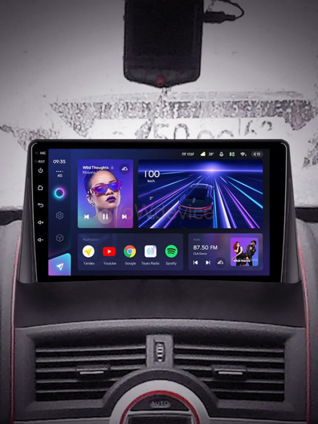 Штатная магнитола Teyes CC3 3/32 Renault Megane 2 (2002-2009)