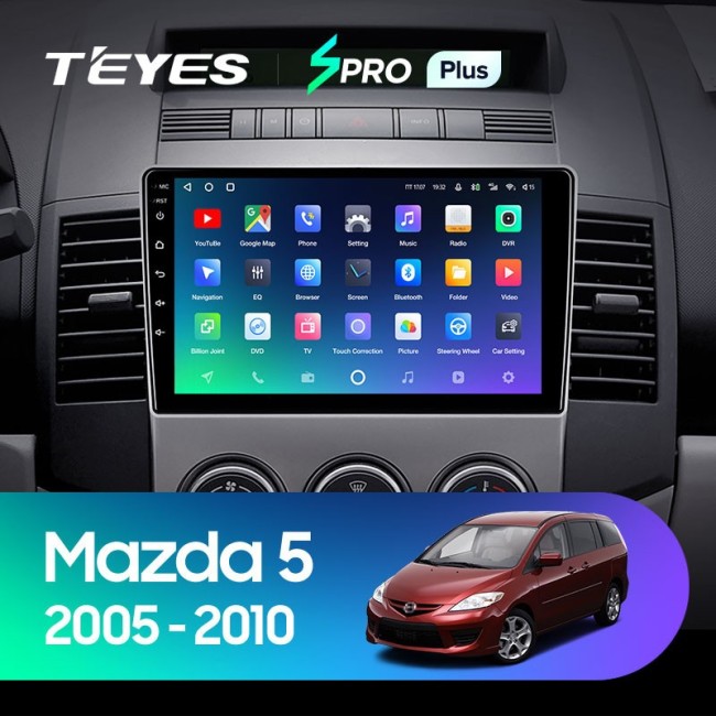 Штатная магнитола Teyes SPRO Plus 3/32 Mazda 5 2 CR (2005-2010)