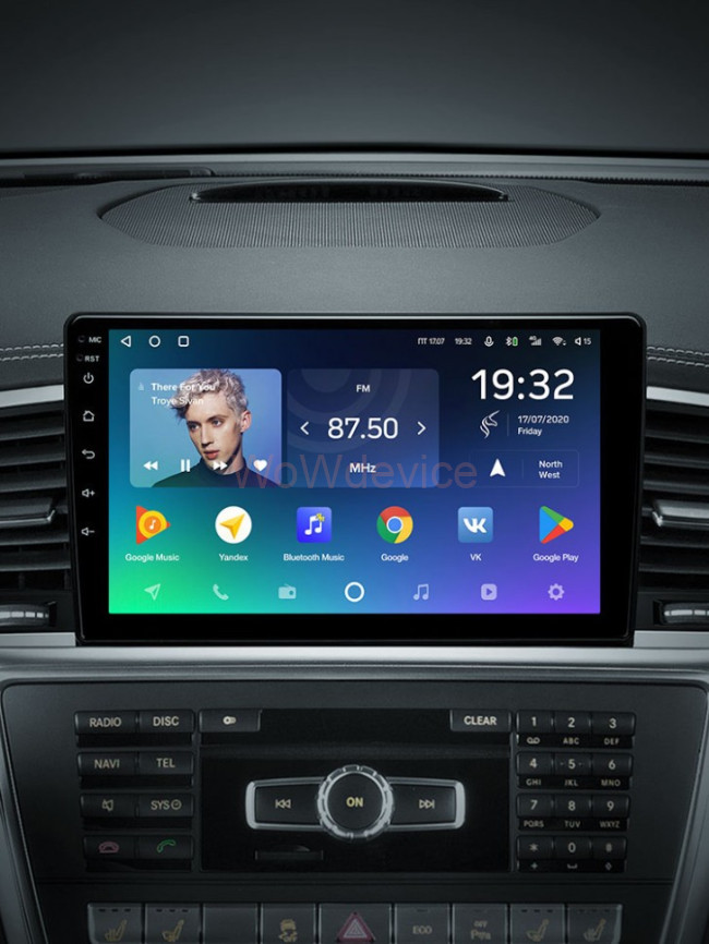 Штатная магнитола Teyes SPRO Plus 4/64 Mercedes-Benz ML-Class W166 (2011-2015)