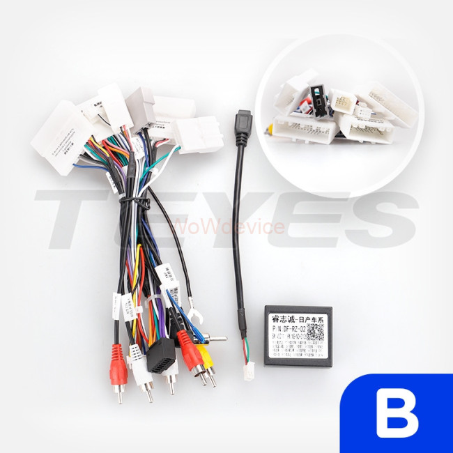 Установочный комплект Teyes для Nissan Navara D23 IV 4 (2014-2021) Тип-В