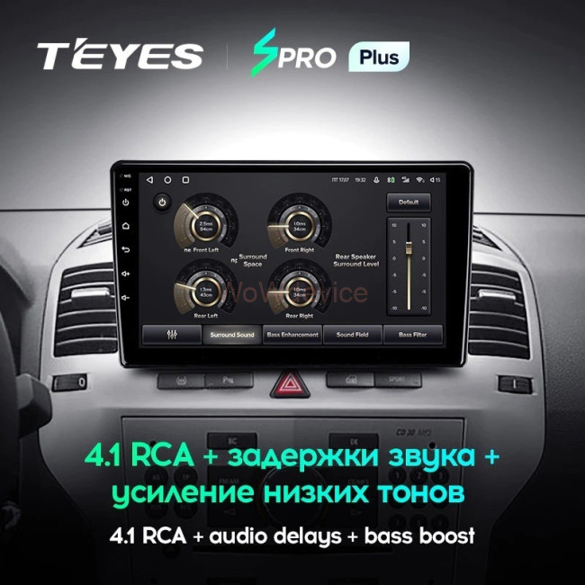 Штатная магнитола Teyes SPRO Plus 6/128 Opel Zafira B (2005-2014) F3 Штатная магнитола Teyes SPRO Plus 6/128 Opel Zafira B (2005-2014) F3