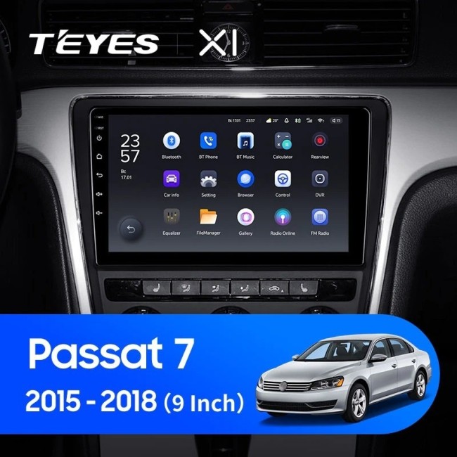 Штатная магнитола Teyes X1 4G 2/32 Volkswagen Passat 7 B7 (2015-2018) F1