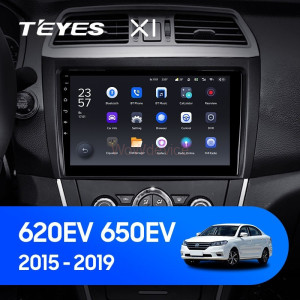 Штатная магнитола Teyes X1 4G 2/32 Lifan 650EV (2015-2019)