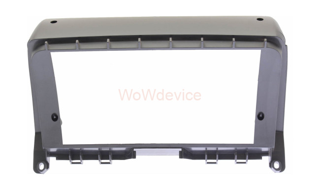 Рамка магнитолы 9.0" (цв.Черный) для MERCEDES-BENZ C-klasse (W204) 2007-2011