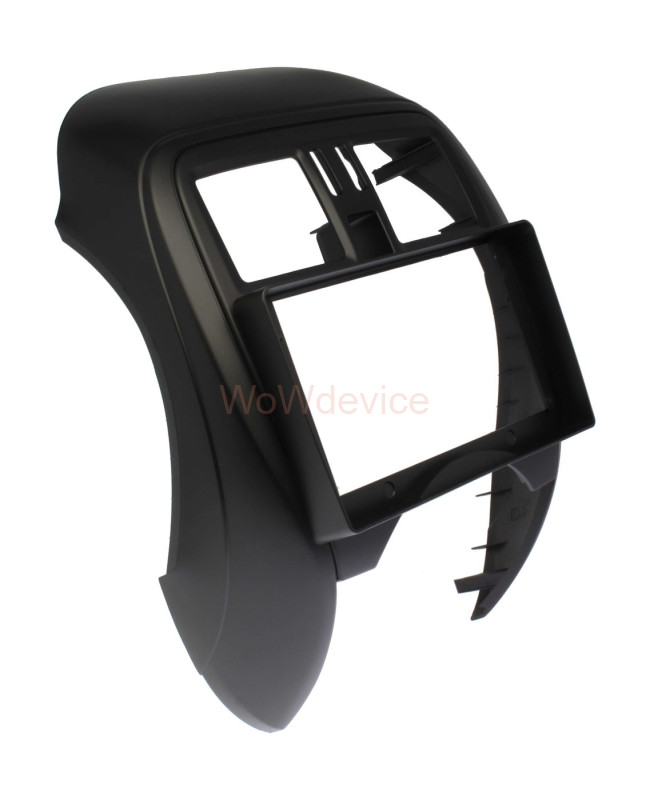 Рамка магнитолы 9.0" (цв.Черный) для NISSAN Micra (K13) 2013-2019; March (K13) 2013+ Рамка магнитолы 9.0" (цв.Черный) для NISSAN Micra (K13) 2013-2019; March (K13) 2013+