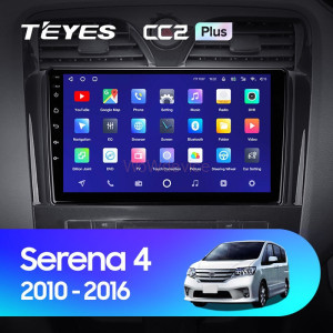 Штатная магнитола Teyes CC2L Plus 2/32 Nissan Serena 4 C26 (2010-2016)
