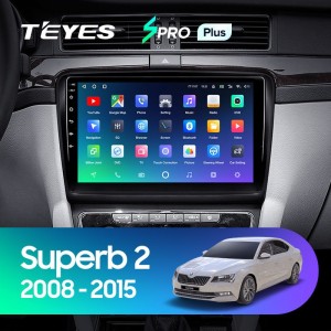 Штатная магнитола Teyes SPRO Plus 3/32 Skoda Superb 2 B6 (2008-2015)