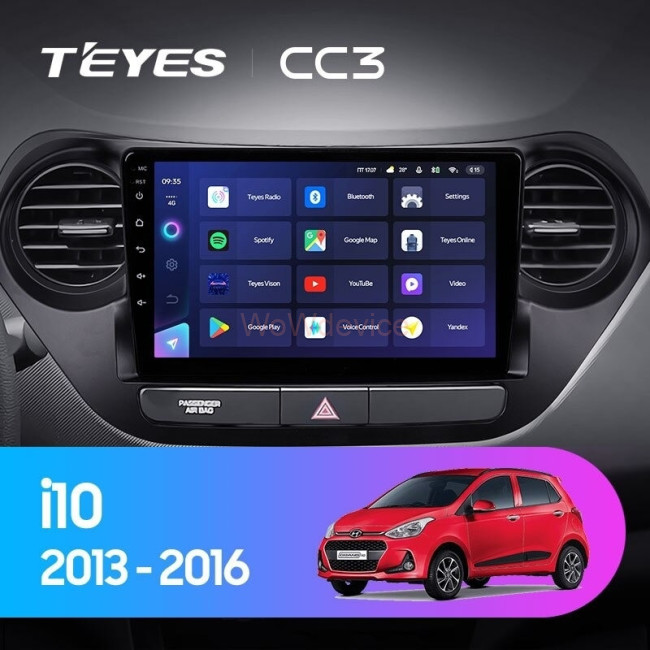 Штатная магнитола Teyes CC3L 4/32 Hyundai i10 (2013-2016)