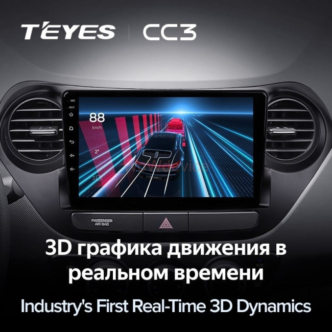 Штатная магнитола Teyes CC3L 4/32 Hyundai i10 (2013-2016)