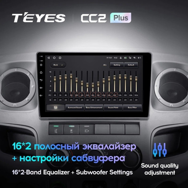 Штатная магнитола Teyes CC2 Plus 3/32 GAZ Gazelle Busines (2010-2021)