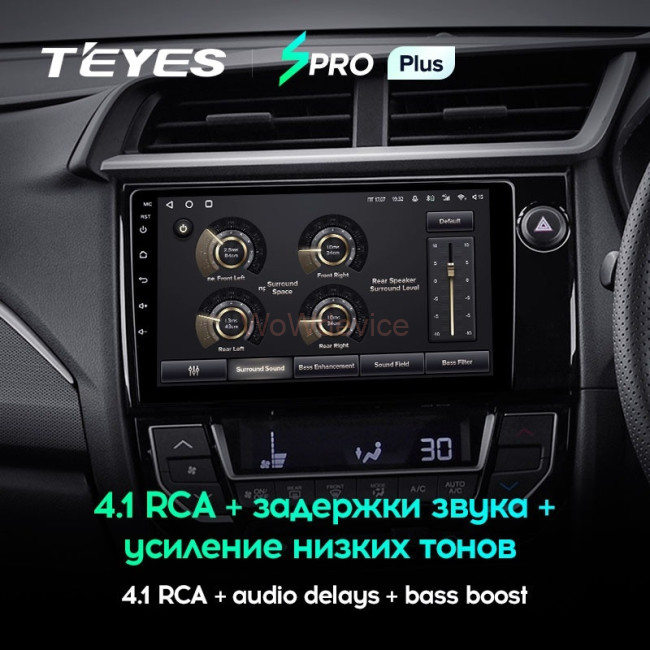 Штатная магнитола Teyes SPRO Plus 4/64 Honda BRV (2015-2019) Правый руль